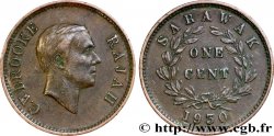 SARAWAK 1 Cent Sarawak Rajah C.V. Brooke 1930 Heaton - H