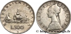 ITALIE 500 Lire “caravelles” / dame du style de la renaissance 1960 Rome - R