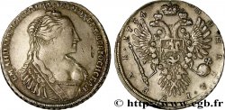 RUSSIA - ANNA Rouble 1734 Moscou XF 