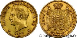 ITALY - KINGDOM OF ITALY - NAPOLEON I 20 Lire 1809 Milan AU 
