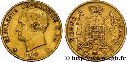 ITALY - KINGDOM OF ITALY - NAPOLEON I 20 Lire 1814 Milan XF 