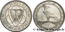 ALLEMAGNE 3 Reichsmark Libération de la Rhénanie 1930 Karlsruhe