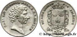 SWEDEN 1/16 Riksdaler Charles XIV 1835  AU 