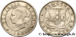 JAMAÏQUE 1/2 Penny Victoria 1880  TB+ 