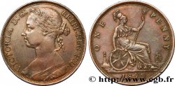 REINO UNIDO 1 Penny Victoria “Bun Head” 1890  MBC 