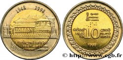 SRI LANKA 10 Rupees 50e anniversaire de l’indépendance 1998 Royal Mint Llantrisant