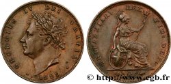 GREAT BRITAIN - GEORGES IV 1 Farthing  1829 