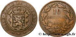 LUXEMBURG 10 Centimes 1855 Paris - A