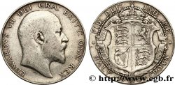 UNITED KINGDOM 1/2 Crown Edouard VII 1909 