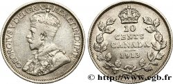 CANADA 10 Cents Georges V 1913 