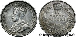 KANADA 10 Cents Georges V 1912 