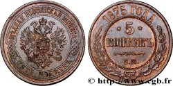 RUSSIE 5 Kopecks 1875 Ekaterinbourg