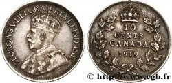 CANADA 10 Cents Georges V 1919 