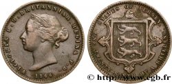 ISLA DE JERSEY 1/26 Shilling Victoria 1866 