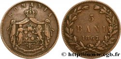 ROMANIA 5 Bani 1867 James Watt & Co