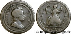 REINO UNIDO 1 Farthing Georges Ier 1719  BC 