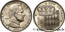 MONACO 1 Franc Rainier III 1960 Paris