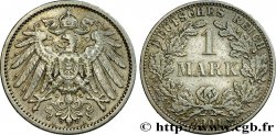 ALEMANIA 1 Mark Empire aigle impérial 2e type 1901 Berlin