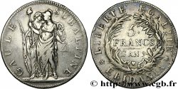 ITALIA - GALIA SUBALPINA 5 Francs an 9 1801 Turin