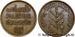 PALESTINA 2 Mils 1942  SPL 