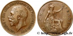 REINO UNIDO 1 Penny Georges V 1914 