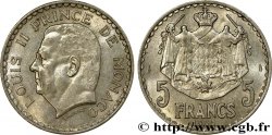 MONACO 5 Francs Louis II 1945 Paris