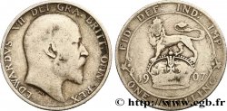 UNITED KINGDOM 1 Shilling Edouard VII / lion 1907 