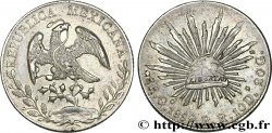 MEXICO 8 Reales 1889 Guanajuato  AU 