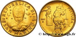 SAINT-MARIN 200 Lire enfant de l’univers / l’atelier du peintre Jan Vermeer 1997 Rome - R