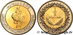 LIBYE 1/2 Dinar cavalier au fusil AH 1372 2004 