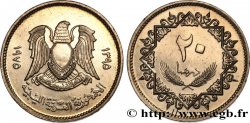 LIBYEN 20 Dirhams emblème à l’aigle an 1395 1975 