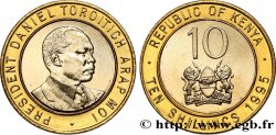 KENIA 10 Shillings Président Daniel Arap Moi 1995 