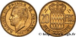 MONACO 20 Francs Rainier III 1951 Paris