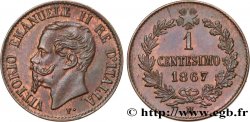 ITALIE 1 Centesimo Victor Emmanuel II 1867 Milan