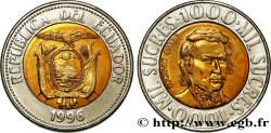 ECUADOR 1000 Sucres Eugenio Espejo 1996  SC 