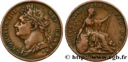 REGNO UNITO 1 Farthing Georges IV 1825 