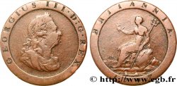 ROYAUME-UNI 1 Penny Georges III 1797 Soho