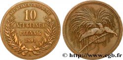 ALEMANIA - NUEVA GUINEA ALEMANA 10 Neu-Guinea Pfennig 1894 Berlin