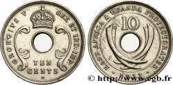 ÁFRICA ORIENTAL BRITÁNICA Y UGANDA - PROTECTORADOS 10 Cents East Africa and Uganda Protectorates (Edouard VII) 1911 Heaton - H