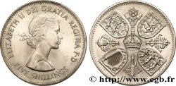REGNO UNITO 5 Shillings (1 Crown) Elisabeth II 1960 