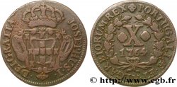 PORTUGAL 10 Réis frappe au nom de Joseph Ier (José) 1764 