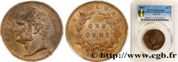 SARAWAK 1 Cent Sarawak Rajah James Brooke 1863 Birmingham