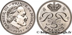 MONACO 5 Francs Rainier III 1995 Paris