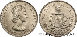 BERMUDAS 1 Crown Elisabeth II 1964  VZ 