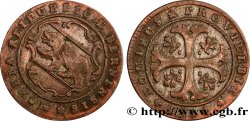 SWITZERLAND - CANTON OF BERN 1/2 Batzen 1794 Berne XF 