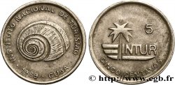CUBA 5 Centavos monnaie pour touristes Intur “5” fin 1989 