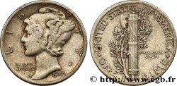 UNITED STATES OF AMERICA 1 Dime Mercury 1942 Philadelphie AU 