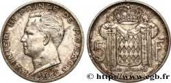 MONACO 5 Francs Prince Rainier III 1960 Paris