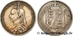 REINO UNIDO 1 Shilling Victoria “buste large du jubilé” 1890 