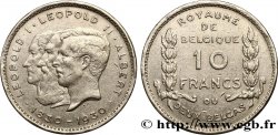 BELGIUM 10 Frank (Francs) - 2 Belgas Centenaire de l’Indépendance - légende Française 1930 